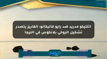 أتلتيكو مدريد ضد رايو فاليكانو: ألفاريز يتصدر تشكيل الروخي بلانكوس في الليجا